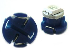 Lampadina Led T4.7 1 Smd 5050 Blu Blue Luce Cruscotto e Strumentazione 12V DC