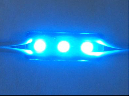Modulo Mattone LED 3 SMD Blue Blu Per Personalizzare Insegna a Led