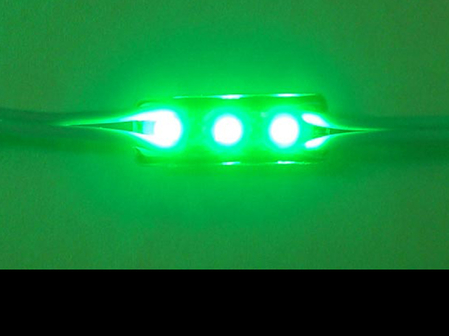 Modulo Mattone LED 3 SMD Verde Per Personalizzare Insegna a Led