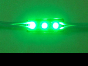 Modulo Mattone LED 3 SMD Verde Per Personalizzare Insegna a Led