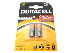 Pila Batteria Duracell Alkaline MN9100 LRI/KN 1,5V Duralock Confezione Da 2 Pile