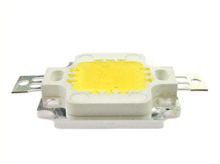 Power Led COB Epistar 10W 350mA DC 30V-34V 1000-1200 Lumen Bianco Freddo 6000K-6500K