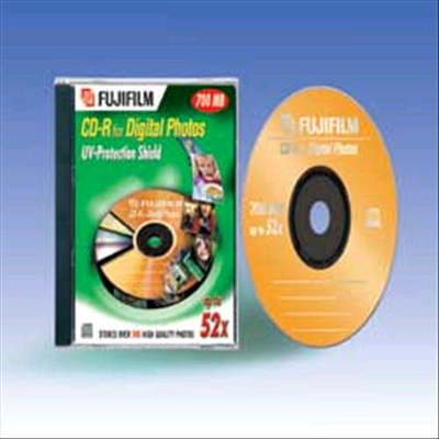 FUJIFILM PHOTO CD-R 700MB 52X JAWEL CASE SINGOLO