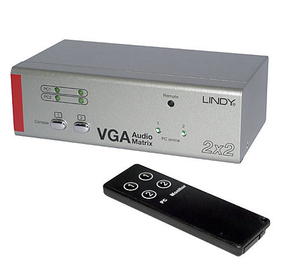 Switch VGA & Audio Selector Matrix 2 x 2