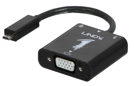 Convertitore Micro HDMI a VGA & Audio