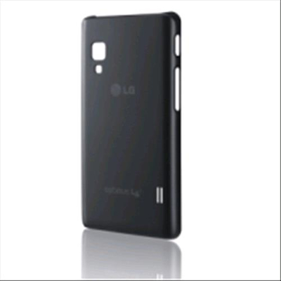 LG E460 L5 II COVER RIGIDA ORIGINALE BLACK