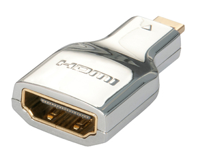 Adattatore HDMI Femmina / Micro HDMI Maschio CROMO