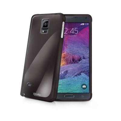CELLY COVER PER SAMSUNG GALAXY NOTE 4 IN GEL COLORE BLACK