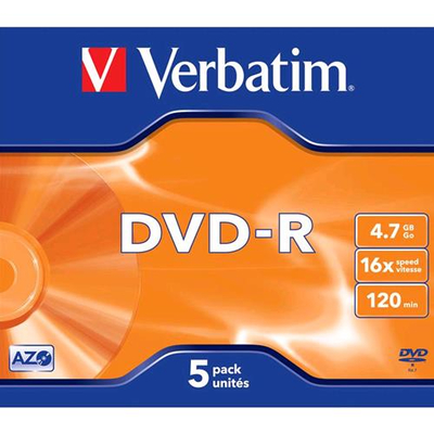 VERBATIM 43519/5 CONF 5xDVD-R 4.7GB