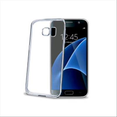 CELLY SAMSUNG GALAXY S7 LASER COVER IN TPU ARGENTO