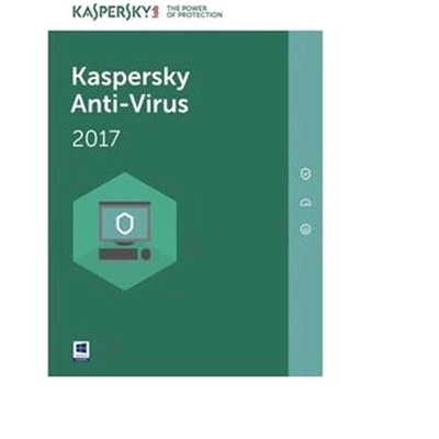 KASPERSKY ANTIVIRUS 2017 LICENZA PER 1 UTENTE VERSIONE FULL