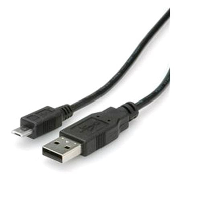 NILOX RO11.02.8752 CAVO USB 2.0 TYPE A/MICRO USB 2.0 TYPE B MASCHIO/MASCHIO 1.8MT COLORE NERO