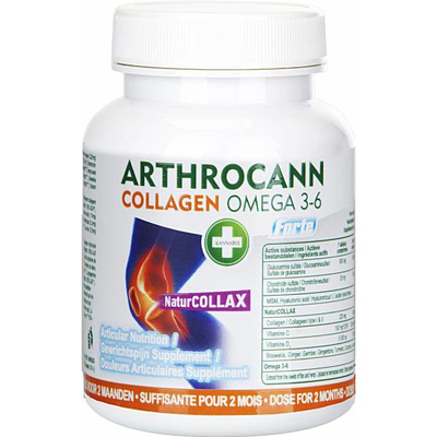 Arthrocann COLLAGEN Omega 3-6 Forte è un supplemento alimentare di elevatissima qualità, realizzato specificatamente per la cura naturale di articolazioni, cartilagini, tendini e tessuti fibrosi.