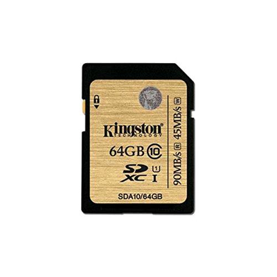 KINGSTON SDA10/64GB SCHEDA SDSD XC 64GB CLASSE 10