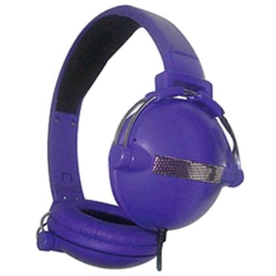 MEDIACOM M-DJ4030V CUFFIE CON MICROFNO CAVO 1.5MT JACK 3.5MM COLORE VIOLA