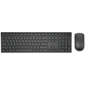 DELL 580-ADFW KIT TASTIERA WIRELESS LAYOUT US + MOUSE STANDARD LASER WIRELESS COLORE NERO