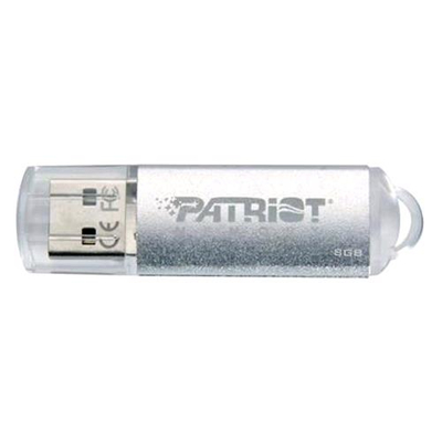 PATRIOT XPORTER PULSE CHIAVETTA USB 2.0 8GB COLORE SILVER