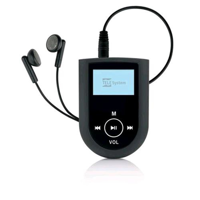 TELESYSTEM SNAPRUN LETTORE MP3 WMA 8GB COLORE NERO / GRIGIO