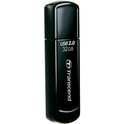 TRANSCEND JETFLASH 350 32GB USB 2.0 COLORE NERO