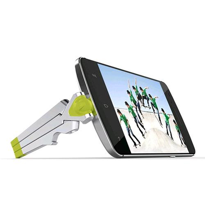 KENU STANCE TREPPIEDE PER SMARTPHONE ATTACCO MICRO USB COLORE SILVER