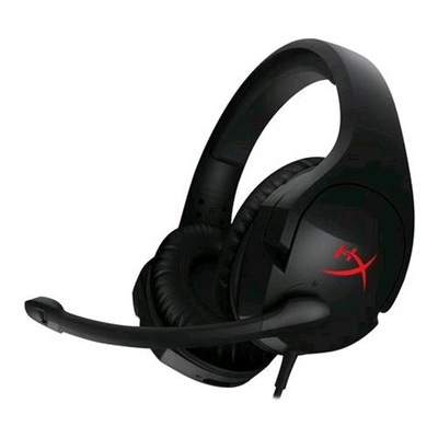 KINGSTON HYPERX CLOUD STINGER CUFFIE CON MICROFONO GAMING CAVO 1MT JACK 3.5MM COLORE NERO