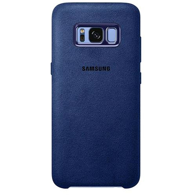 SAMSUNG GALAXY S8 ALCANTARA COVER BLUE