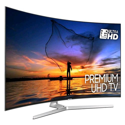 SAMSUNG UE55MU9000 55" LED CURVO ULTRA HD 4K SMART TV DVB-T/T2/C/S/S2 2.700Hz 4xHDMI 3xUSB COLORE SILVER GARANZIA ITALIA