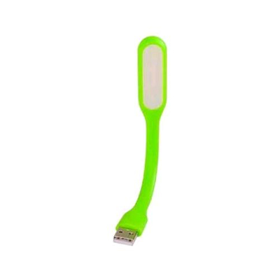 RAPOO LUCE LED USB CON MANICO PIEGHEVOLE IN GOMMA COLORE GREEN