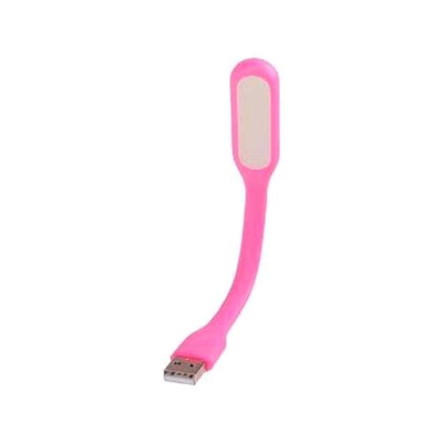 RAPOO LUCE LED USB CON MANICO PIEGHEVOLE IN GOMMA COLORE PINK