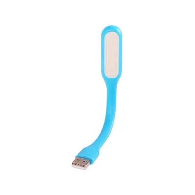 RAPOO LUCE LED USB CON MANICO PIEGHEVOLE IN GOMMA COLORE BLU