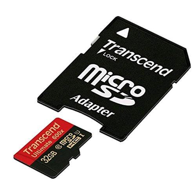 TRANSCEND TS32GUSDHC10U1MICRO SD HC 32GB CLASSE 10 CON ADATTATORE SD