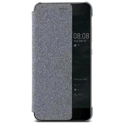 HUAWEI P10 VIEW FLIP COVER LIGHT GRAY