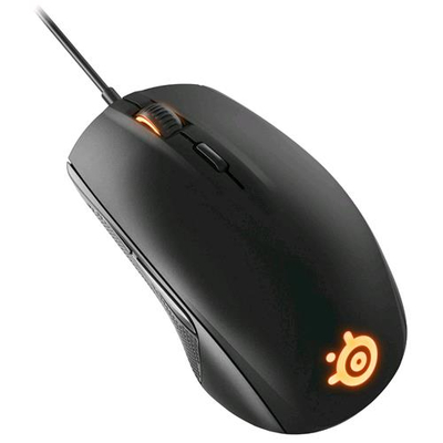 STEELSERIES RIVAL 100 MOUSE USB GAMING OTTICO 4.000 DPI COLORE NERO