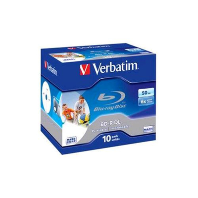 VERBATIM 43736 CONFEZIONE 10 BD-R DUAL LAYER 6x