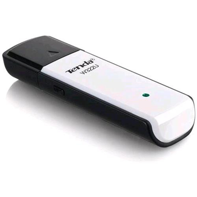 TENDA W322U ADATTATORE WIRELESS USB 300Mbps COLORE BIANCO/NERO