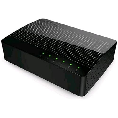 TENDA SG105 SWITCH 5 PORTE LAN 10/100/1000 Mbps COLORE NERO