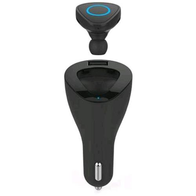 CELLY BHDUOBK AURICOLARE CON MICROFONO BLUETOOTH + CARICABATTERIE DA AUTO 1xUSB 2.1A COLORE NERO