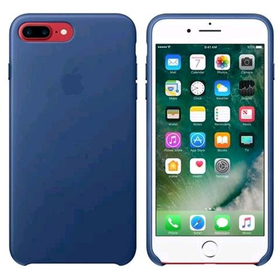 APPLE iPHONE 7 PLUS COVER ORIGINALE IN PELLE COLORE BLU