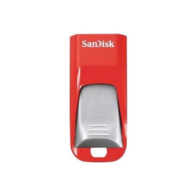 SANDISK CRUZER EDGE CHIAVETTA USB 2.0 32GB COLORE GRIGIO/ROSSO