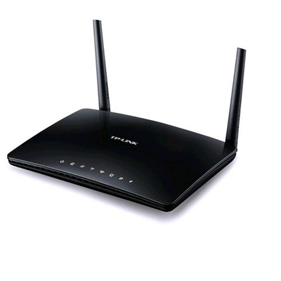 TP-LINK ARCHER D50 ROUTER ADSL2+ 4 PORTE LAN RJ-45 10/100 Mbps WI-FI DUAL-BAND 1.200Mbps COLORE NERO