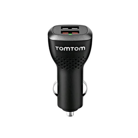 TOMTOM 9UJC.001.01 CARICABATTERIE DA AUTO 2xUSB SENZA CAVO COLORE NERO