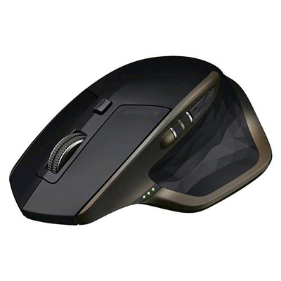 LOGITECH MX MASTER MOUSE ERGONOMICO LASER BLUETOOTH+WIRELESS COLORE NERO