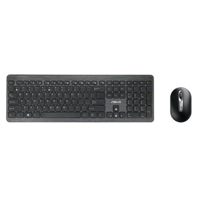 ASUS W2000 TASTIERA + MOUSE WIRELESS BLACK