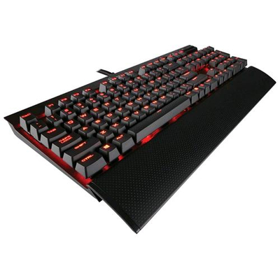 CORSAIR K70 LUX LED CHERRY MX RED TASTIERA GAMING MECCANICA USB LAYOUT ITALIANO COLORE NERO