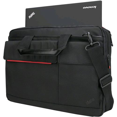 LENOVO THINKPAD 14 BORSA PROFESSIONALE SLIM PER NOTEBOOK COLORE NERO ROSSO