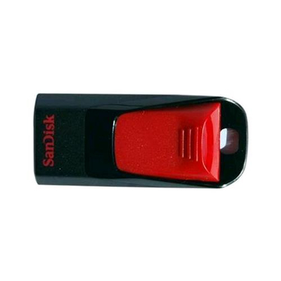 SANDISK CRUZER EDGE 16GB CHIAVETTA USB 2.0 COLORE NERO ROSSO