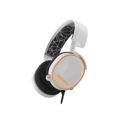 STEELSERIES ARCTIS 5 CUFFIE GAMING CON MICROFONO RETROILLUMINATE WHITE