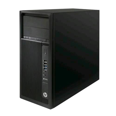 HP Z240 WORKSTATION XEON E3-1225V5 3.3GHz RAM 8GB-HDD 1.000GB-WIN 7/10 PROF ITALIA BLACK (J9C15ET#ABZ)