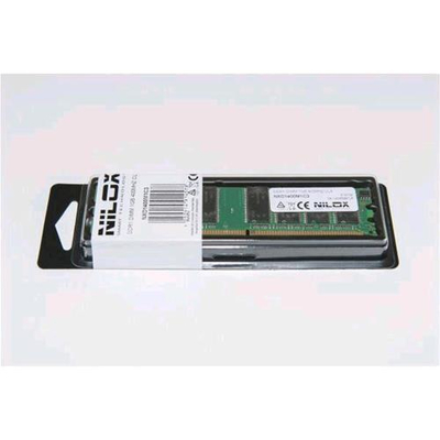 NILOX NXD1400M1C3 MEMORIA RAM 1GB 400MHz TIPOLOGIA DIMM TECNOLOGIA DDR1