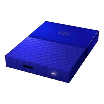 WESTERN DIGITAL MY PASSPORT HDD ESTERNO 1.000GB INTERFACCIA USB 3.0 COLORE BLU